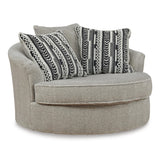  Benchcraft Calnita 2050221 Oversized Swivel Accent Chair IMAGE 1