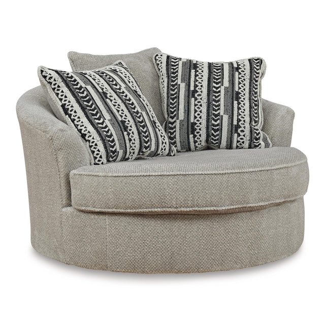  Benchcraft Calnita 2050221 Oversized Swivel Accent Chair IMAGE 1
