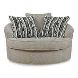 Benchcraft Calnita 2050221 Oversized Swivel Accent Chair IMAGE 2
