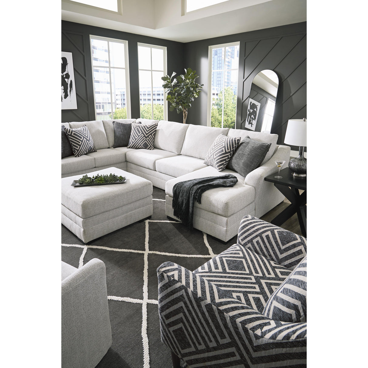  Benchcraft Koralynn 5410208 Oversized Accent Ottoman IMAGE 6