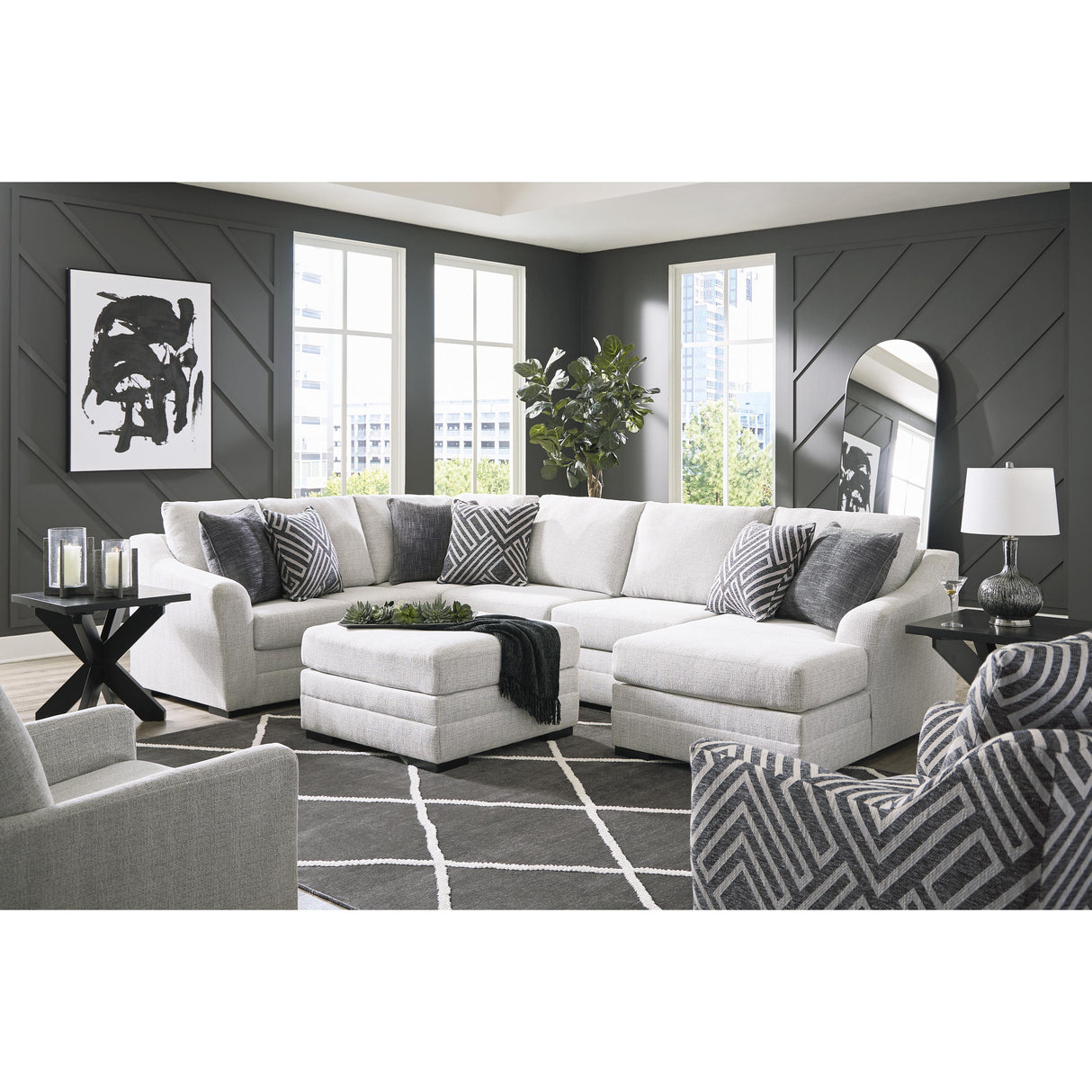  Benchcraft Koralynn 5410208 Oversized Accent Ottoman IMAGE 7