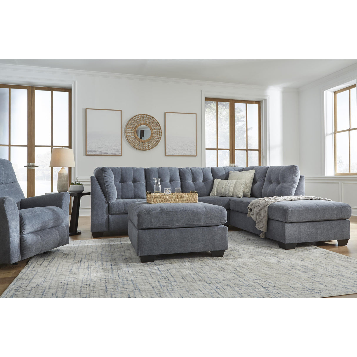  Signature Design by Ashley Marleton 5530308 Oversized Accent Ottoman IMAGE 5