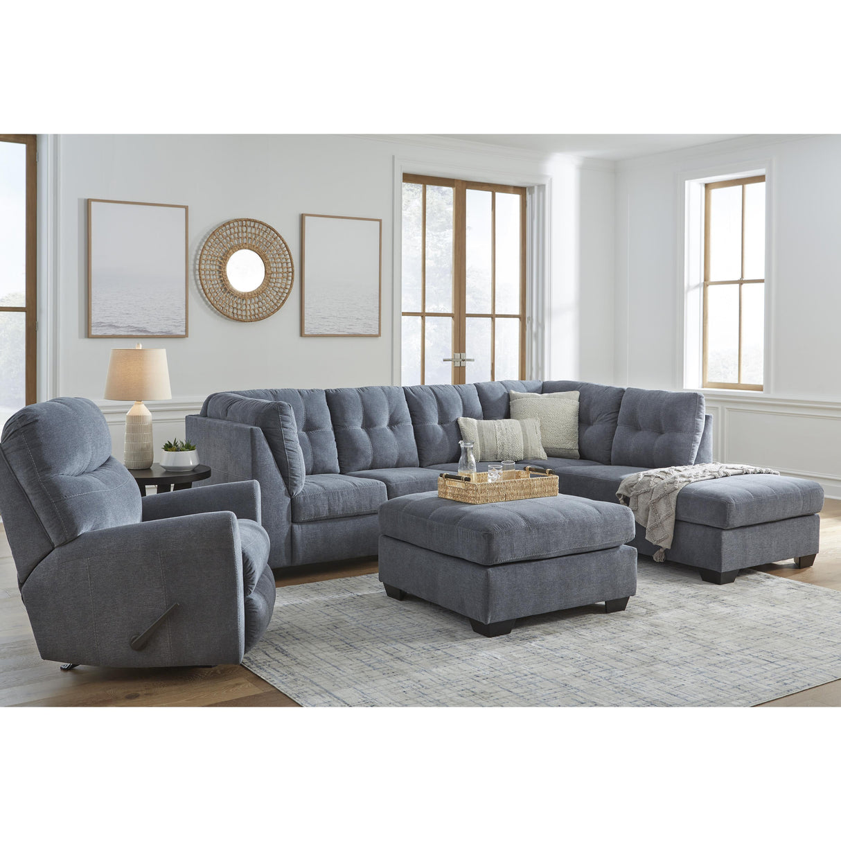  Signature Design by Ashley Marleton 5530308 Oversized Accent Ottoman IMAGE 8