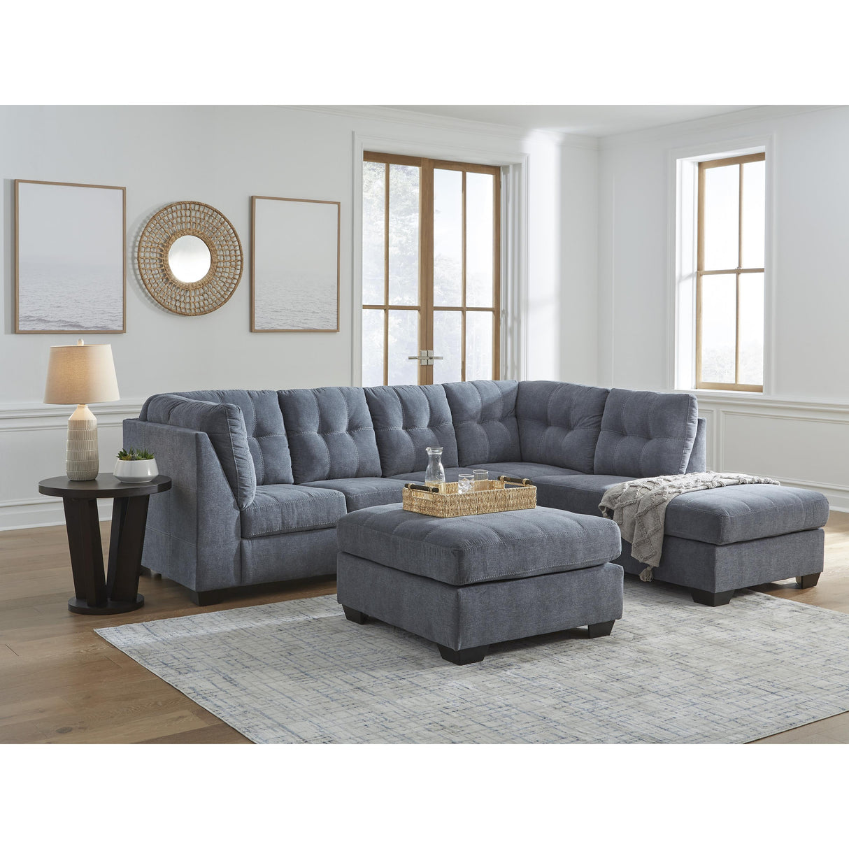  Signature Design by Ashley Marleton 55303S4 2 pc Sleeper Sectional with Chaise IMAGE 10