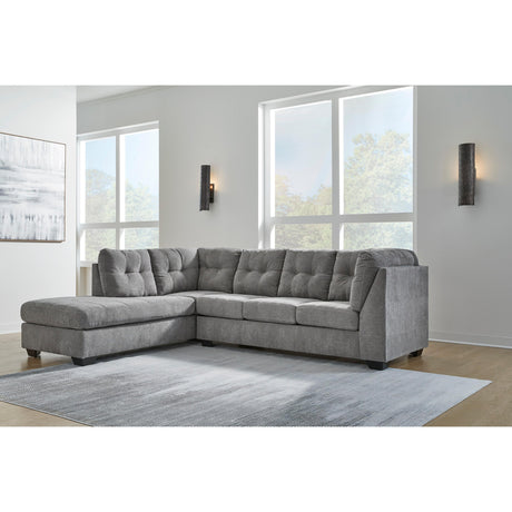  Signature Design by Ashley Marleton 55305S3 2 pc Sleeper Sectional with Chaise IMAGE 3