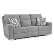  Signature Design by Ashley Biscoe 9050315 Power Reclining Sofa with Adjustable Headrest IMAGE 1