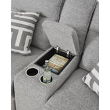  Signature Design by Ashley Biscoe 9050318 Power Reclining Loveseat with Console and Adjustable Headrest IMAGE 7