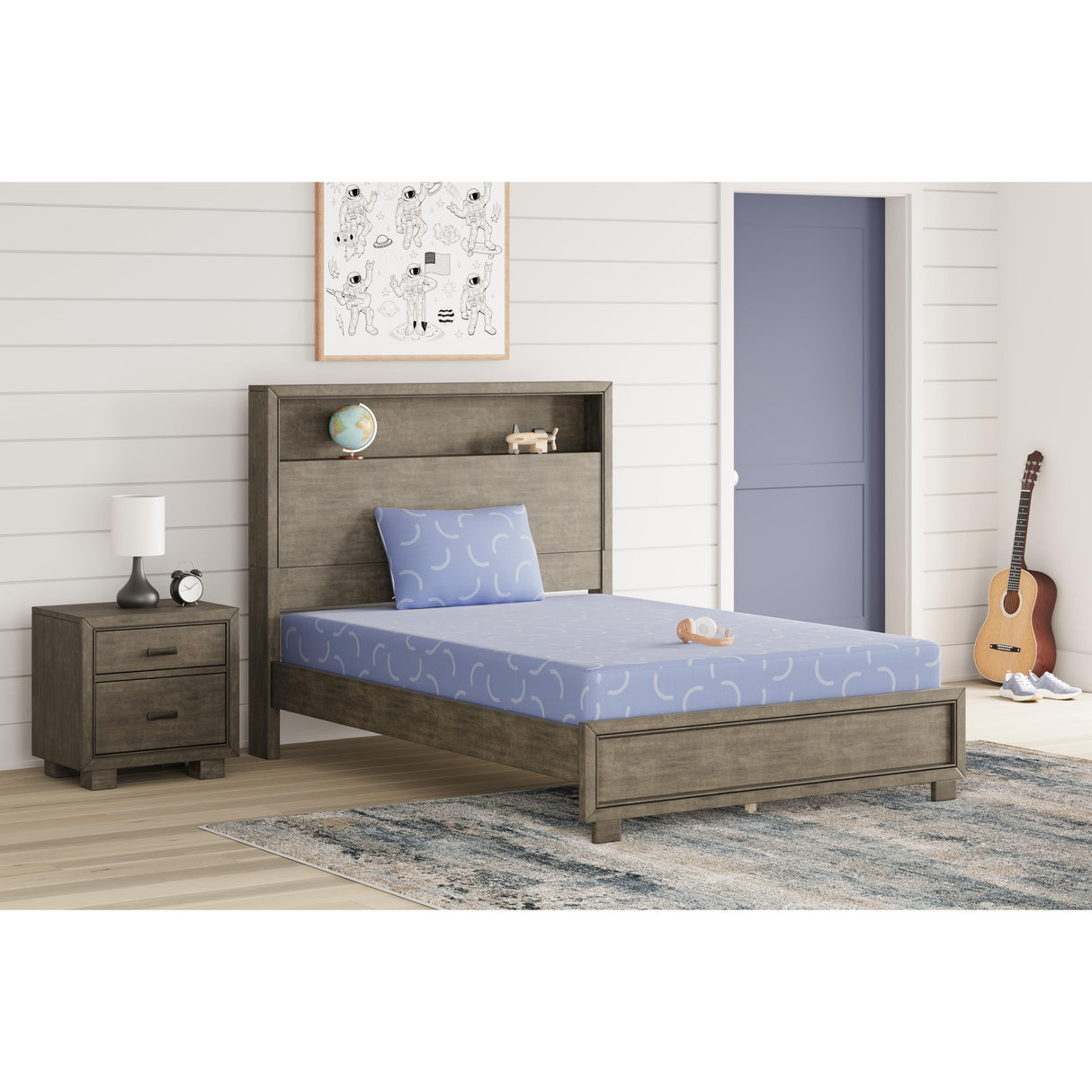  Sierra Sleep iKidz Ocean M43011 Twin Mattress and Pillow IMAGE 3