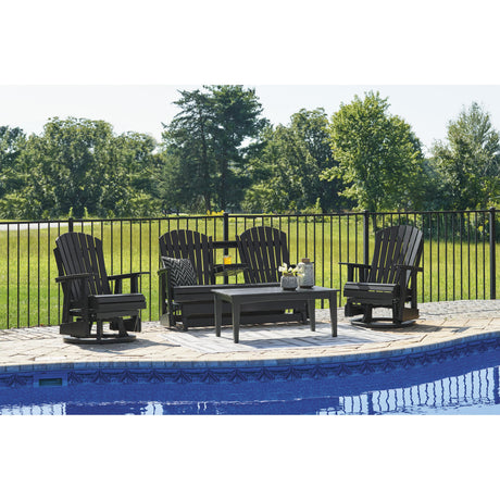  Signature Design by Ashley Hyland wave P108-835 Glider Loveseat IMAGE 10