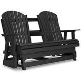  Signature Design by Ashley Hyland wave P108-835 Glider Loveseat IMAGE 2