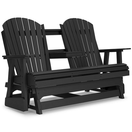  Signature Design by Ashley Hyland wave P108-835 Glider Loveseat IMAGE 2