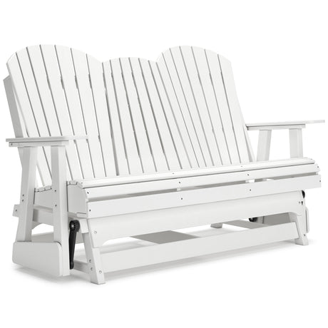  Signature Design by Ashley Hyland wave P111-835 Glider Loveseat IMAGE 1