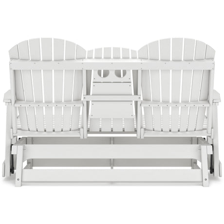  Signature Design by Ashley Hyland wave P111-835 Glider Loveseat IMAGE 5