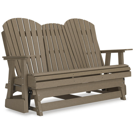  Signature Design by Ashley Hyland wave P114-835 Glider Loveseat IMAGE 1