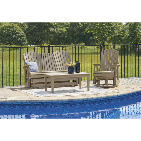  Signature Design by Ashley Hyland wave P114-835 Glider Loveseat IMAGE 10