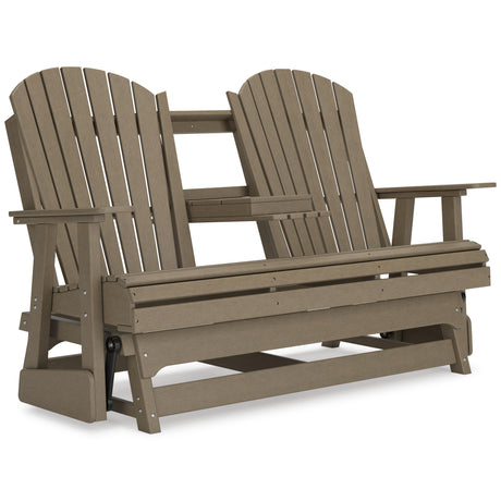  Signature Design by Ashley Hyland wave P114-835 Glider Loveseat IMAGE 2