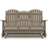  Signature Design by Ashley Hyland wave P114-835 Glider Loveseat IMAGE 3