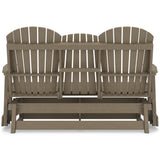  Signature Design by Ashley Hyland wave P114-835 Glider Loveseat IMAGE 5