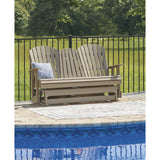  Signature Design by Ashley Hyland wave P114-835 Glider Loveseat IMAGE 7