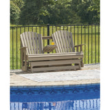  Signature Design by Ashley Hyland wave P114-835 Glider Loveseat IMAGE 8