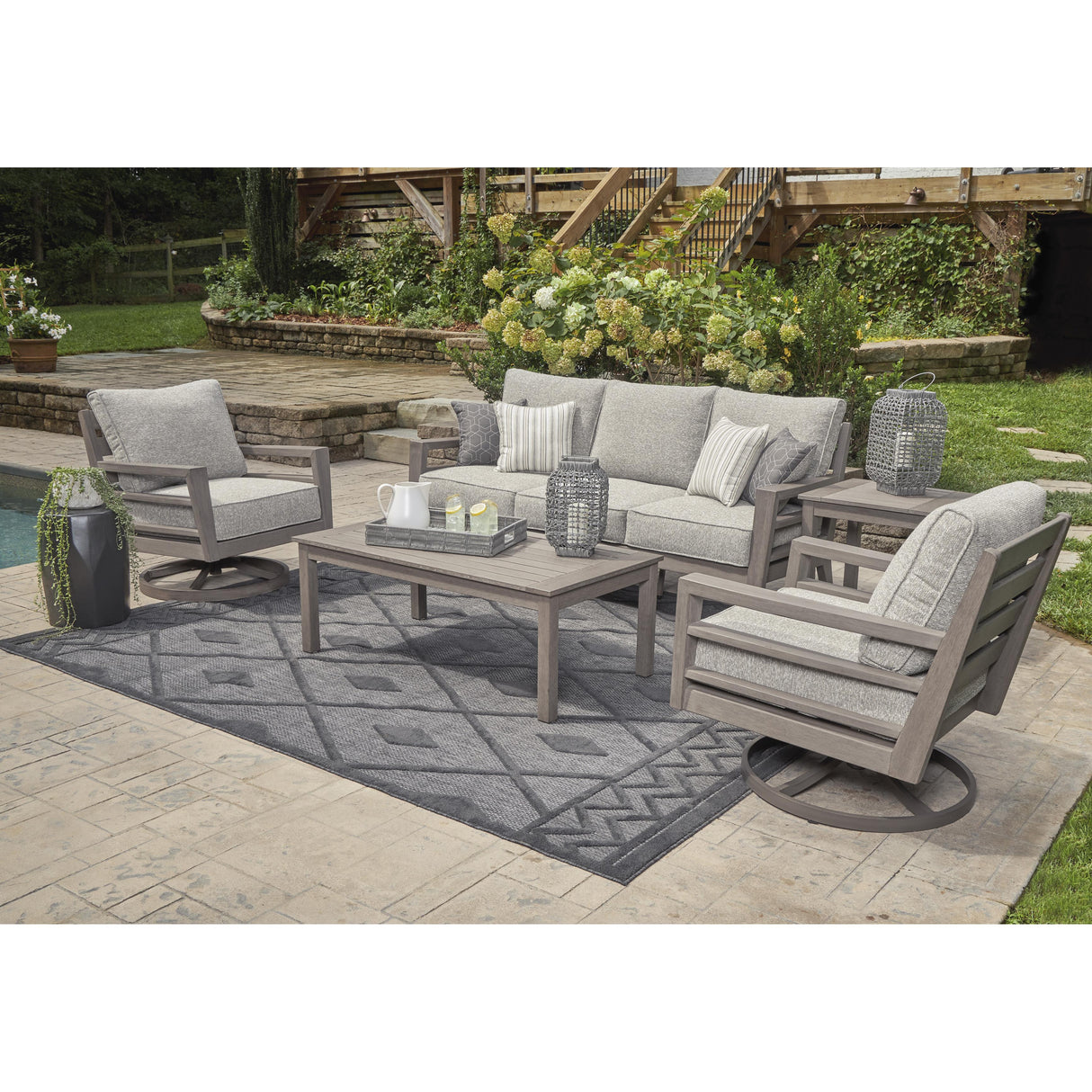  Signature Design by Ashley Hillside Barn P564-701 Rectangular Cocktail Table IMAGE 7