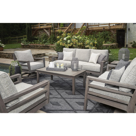  Signature Design by Ashley Hillside Barn P564-821 Swivel Lounge with Cushion IMAGE 8