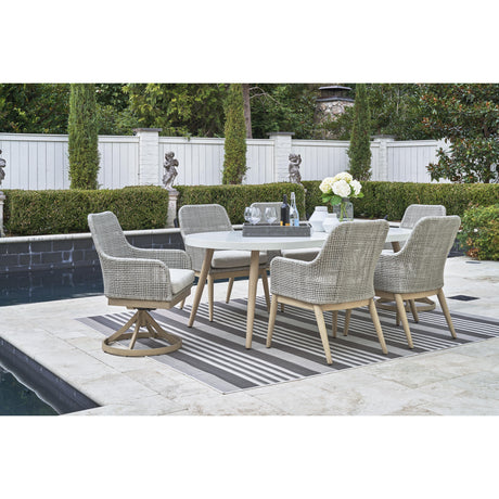  Signature Design by Ashley Seton Creek P798-602A Swivel Chair with Cushion IMAGE 9