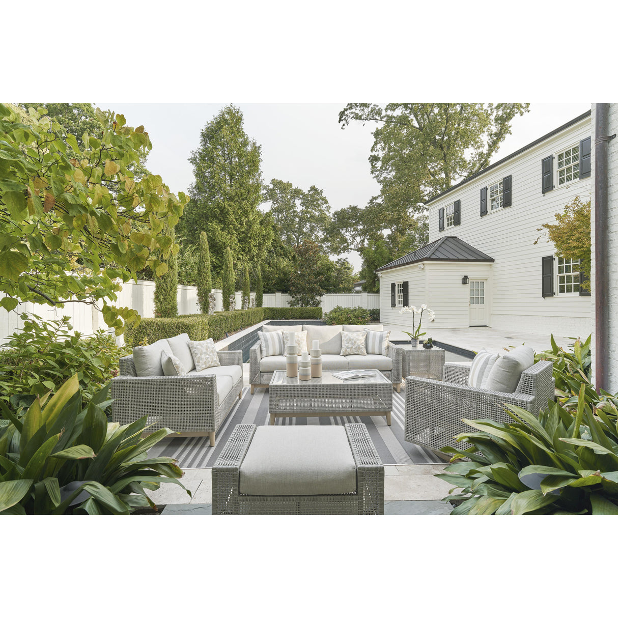  Signature Design by Ashley Seton Creek P798-814 Ottoman with Cushion IMAGE 8
