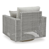  Signature Design by Ashley Seton Creek P798-821 Swivel Lounge with Cushion IMAGE 4