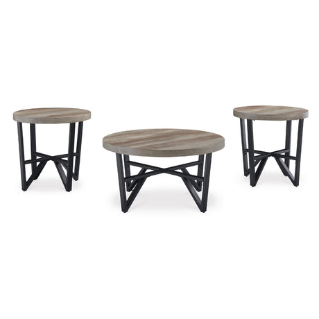  Signature Design by Ashley Deanlee T235-13 Occasional Table Set IMAGE 2