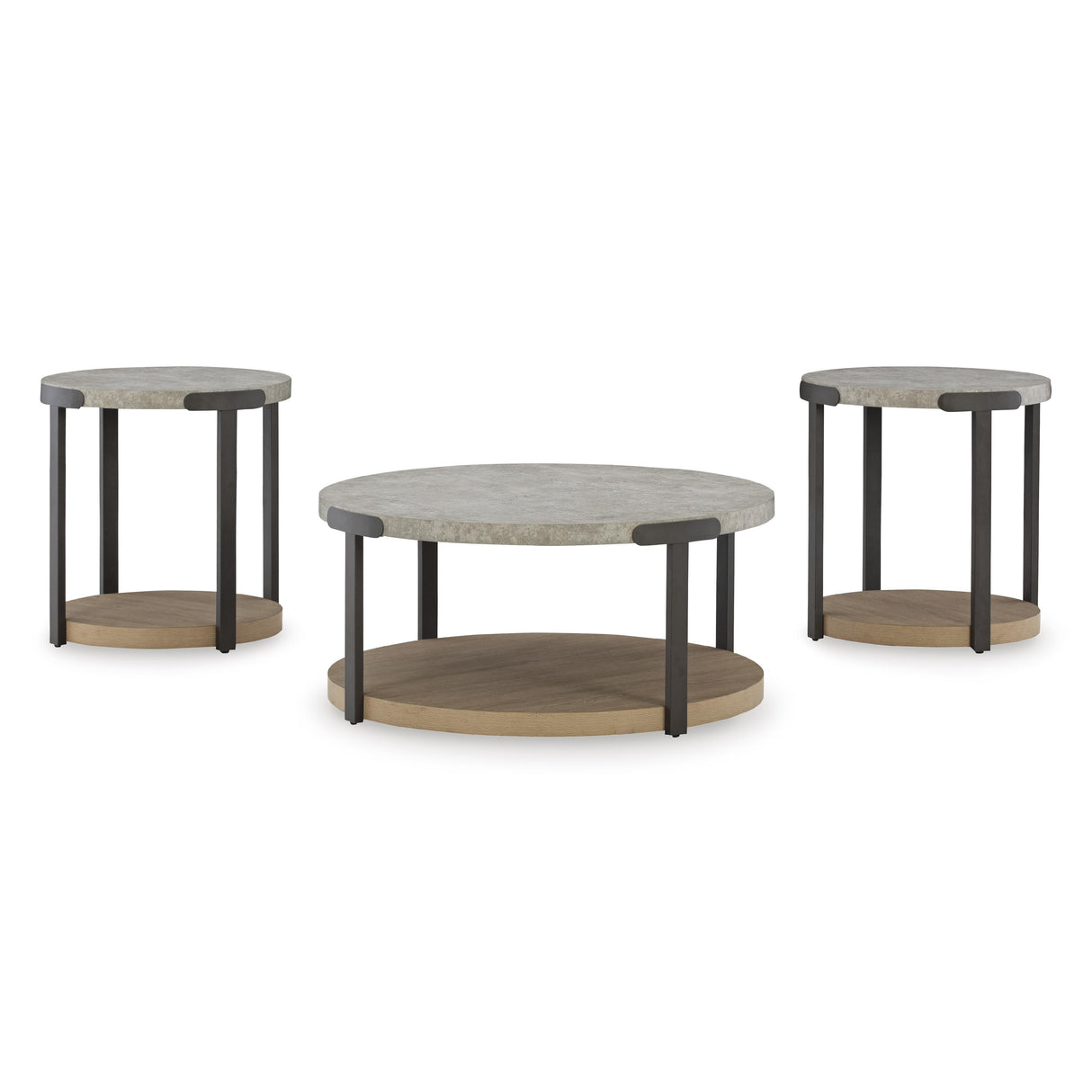  Signature Design by Ashley Darthurst T383-13 Occasional Table Set IMAGE 2