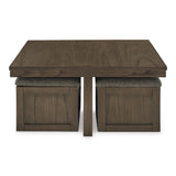  Signature Design by Ashley Boardernest T738-20 Cocktail Table with 4 Stools IMAGE 3