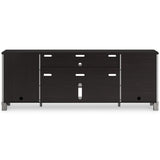  Signature Design by Ashley Darborn W796-68 XL TV Stand with Fireplace Option IMAGE 5