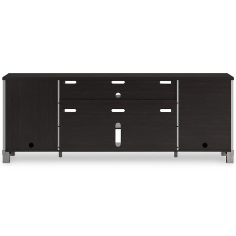  Signature Design by Ashley Darborn W796-68 XL TV Stand with Fireplace Option IMAGE 5