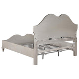  Coaster Furniture Evangeline 223391Q Wood Queen LED Panel Bed - Silver Oak IMAGE 6