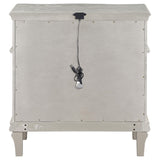  Coaster Furniture Evangeline 223392 3-Drawer Nightstand - Silver Oak IMAGE 6