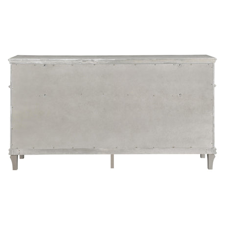  Coaster Furniture Evangeline 223393 9-Drawer Dresser - Silver Oak IMAGE 4