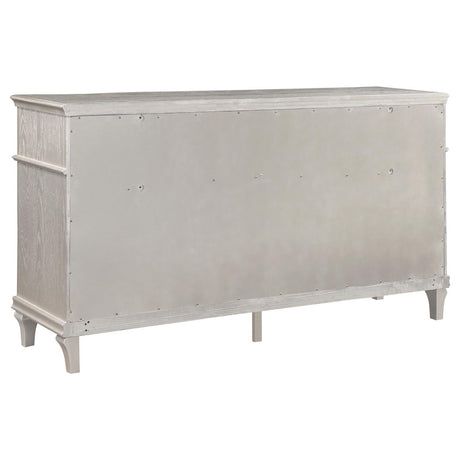  Coaster Furniture Evangeline 223393 9-Drawer Dresser - Silver Oak IMAGE 5