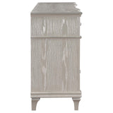  Coaster Furniture Evangeline 223393 9-Drawer Dresser - Silver Oak IMAGE 6