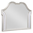  Coaster Furniture Evangeline 223394 Dresser Mirror - Silver Oak IMAGE 1