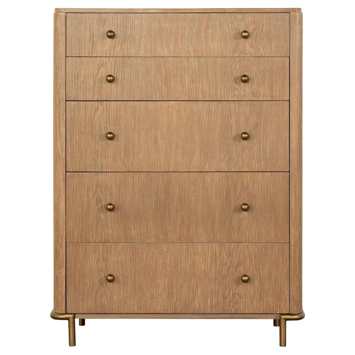 Coaster Furniture Arini 224305 5-Drawer Bedroom Chest - Sand Wash IMAGE 3