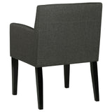  Coaster Furniture Catherine 106252 Upholstered Dining Arm Chair - Grey IMAGE 6
