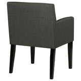  Coaster Furniture Catherine 106252 Upholstered Dining Arm Chair - Grey IMAGE 7