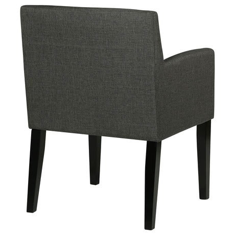  Coaster Furniture Catherine 106252 Upholstered Dining Arm Chair - Grey IMAGE 7