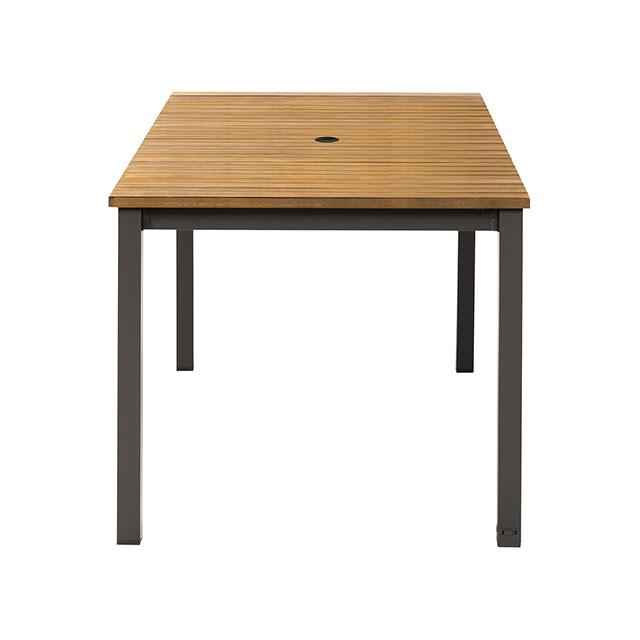  Furniture of America Mackay GM-2004 Patio Dining Table IMAGE 2