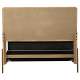  Coaster Furniture Arini 224300KE Rattan Eastern King Panel Bed - Sand Wash and Natural IMAGE 9