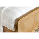  Coaster Furniture Arini 224300Q Rattan Queen Panel Bed - Sand Wash and Natural Cane IMAGE 14