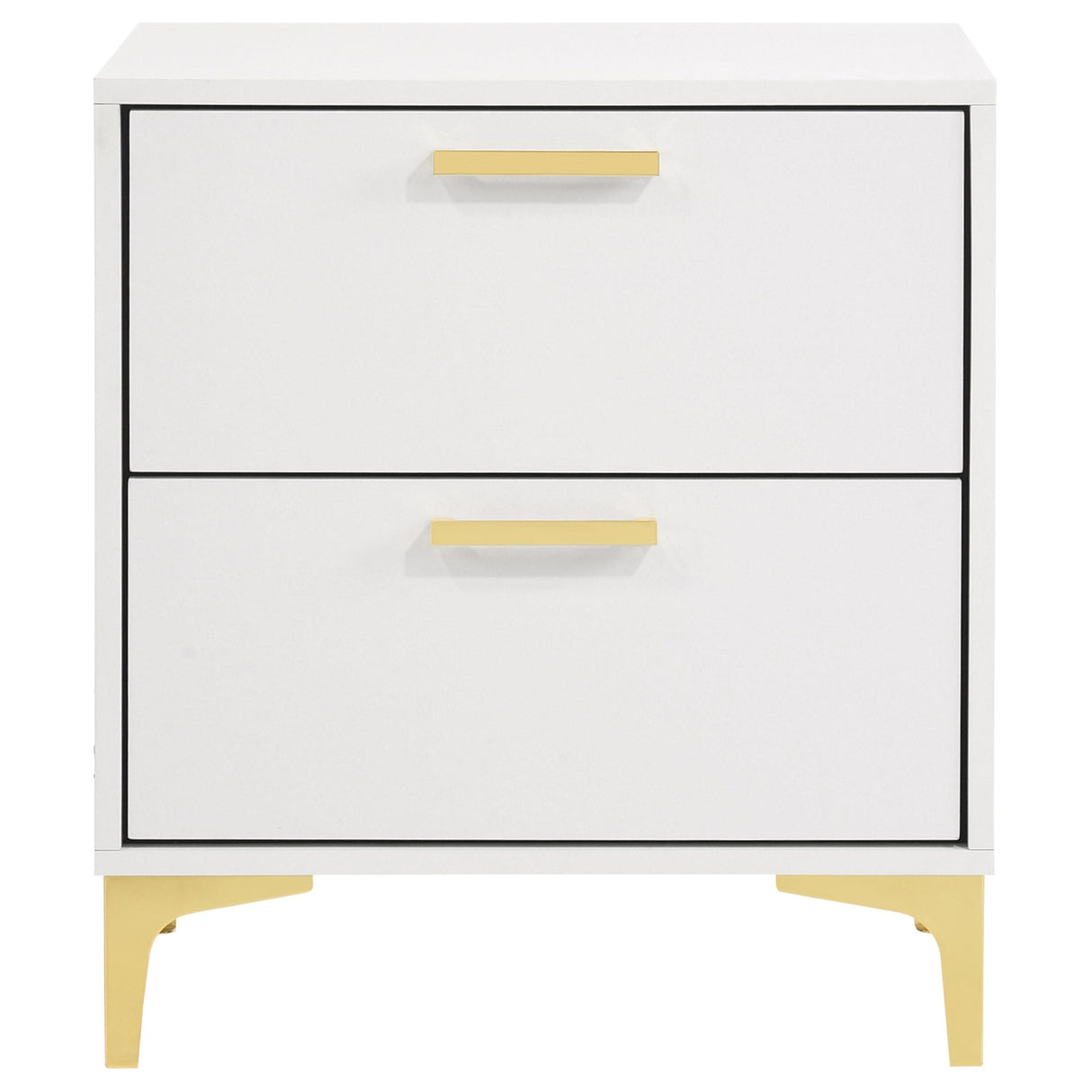 Coaster Furniture Kendall 224402 2-Drawer Nightstand - White IMAGE 2