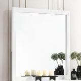  Coaster Furniture Kendall 224404 Dresser Mirror - White IMAGE 4