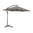  Furniture of America Glam GM-3003GR Cantilever Umbrella w/ LED IMAGE 1